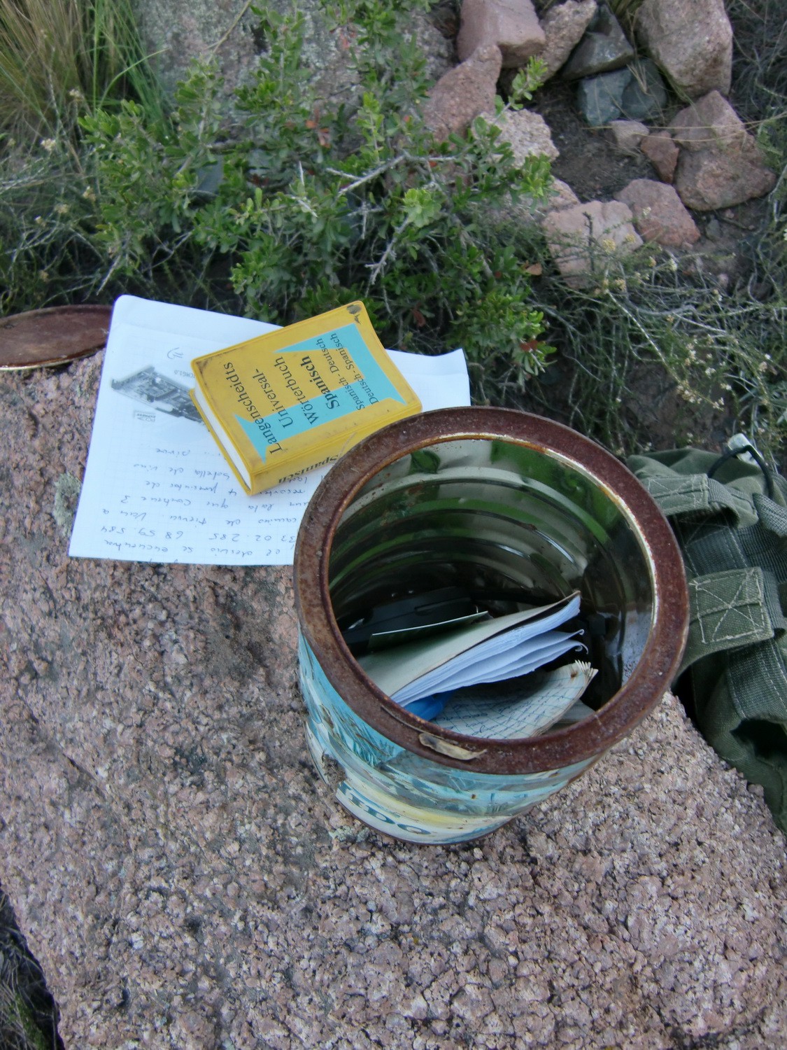 Detail of the Geocache